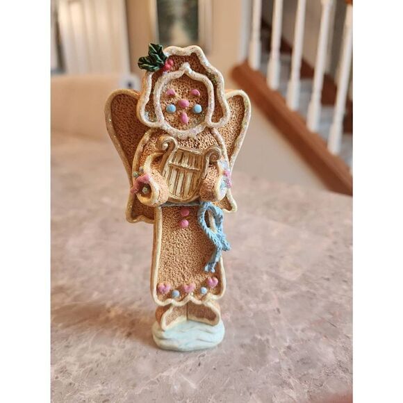 Ganz gingerbread angel choir with stocking hook - Picture 4 of 9